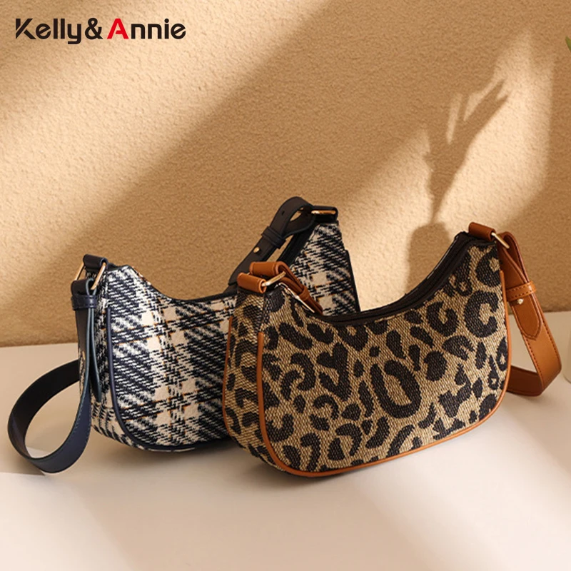 

Fashion Designer Baguette Bag Women Retro Style Soft Canvas Mini Underarm Shoulder Bag Ladies High Quality Small Handbags Female