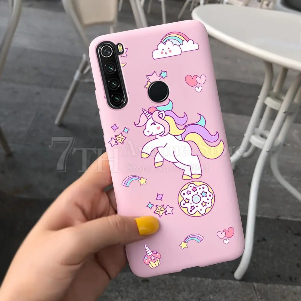 Чехол-накладка для Xiaomi Redmi Note 8T 8 9s 9 Pro Max 8A 7 7A 6A 6 5A 5 Plus 4A силиконовый с рисунком