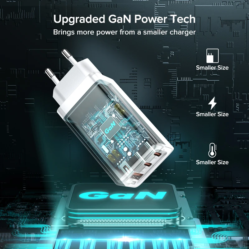 зарядное устройство qoovi 65 вт usb ти