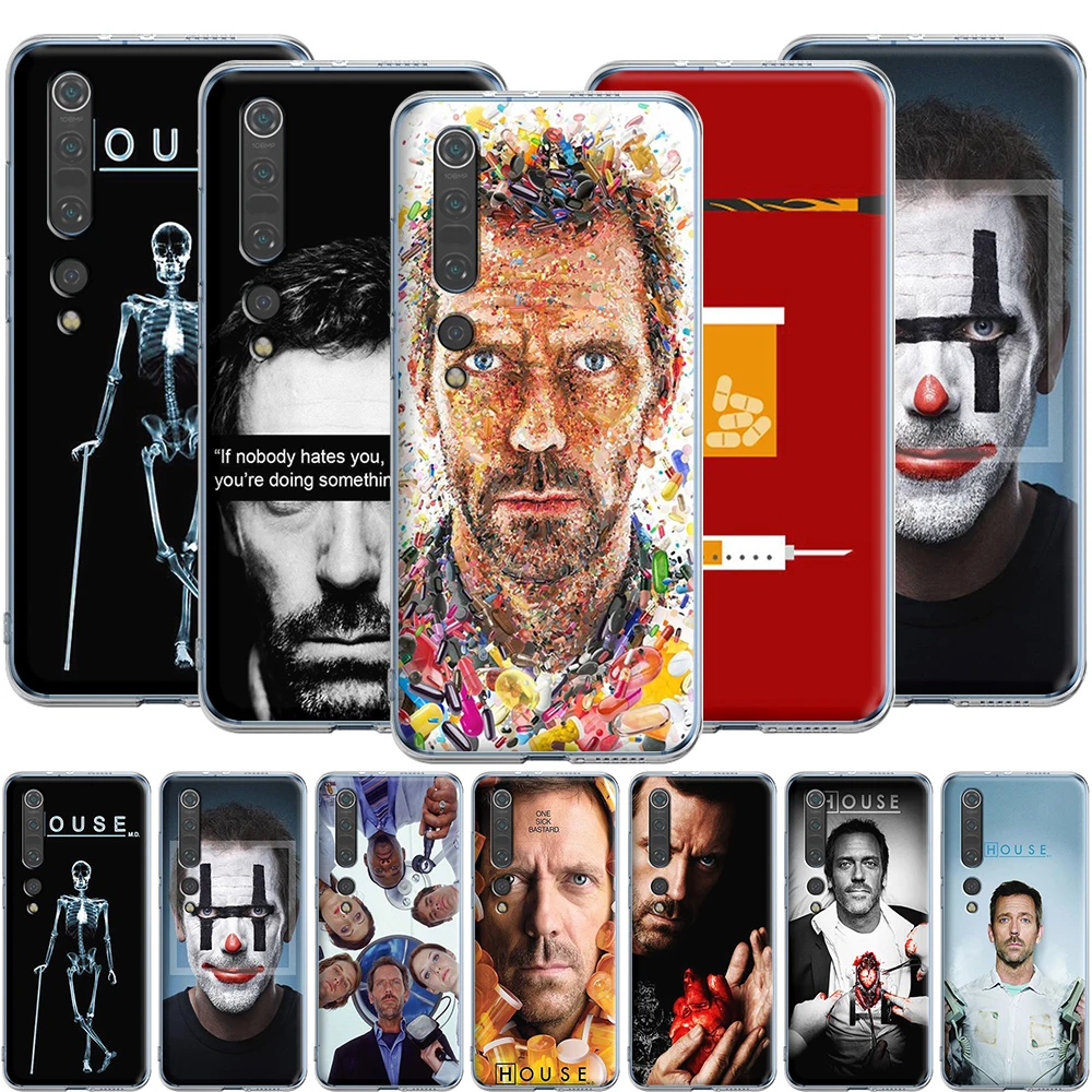 Силиконовый чехол Dr House Hugh Laurie для Xiaomi Redmi Note 9 Max 8T 8 7 6 5A 5 4X Pro Prime | Мобильные