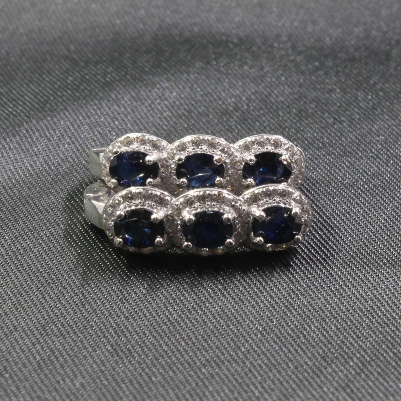 Серьги кольца из серебра 100% пробы с светильник пфиром 6 шт.|Серьги-кольца| |