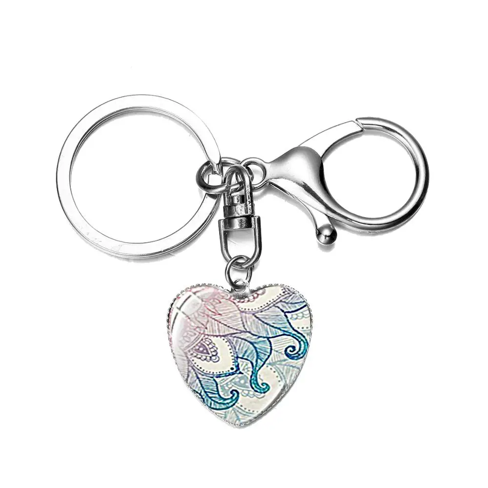 Азиатских Новый Ганеш брелок Будда Lucky Индийский Слон глава Бог Амулет с