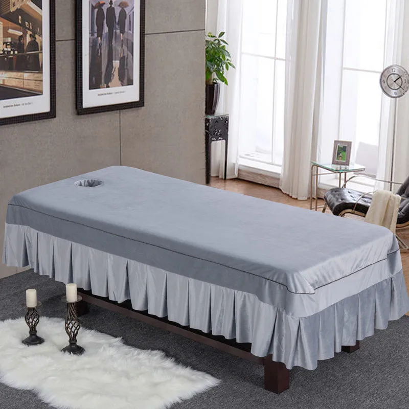 Массажная кровать хорошего качества плоская Простыня из мягкой фланелевой ткани