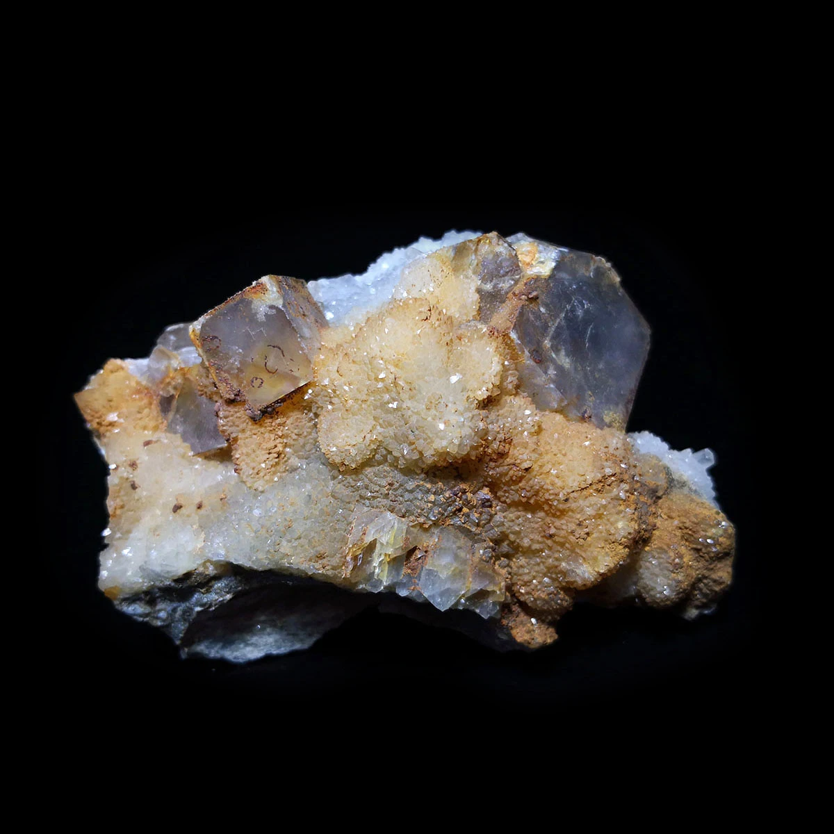 

334g B1-2 Natural Quartz Fluorite Mineral Crystal Specimen Collection Decoration from Inner Mongolia China