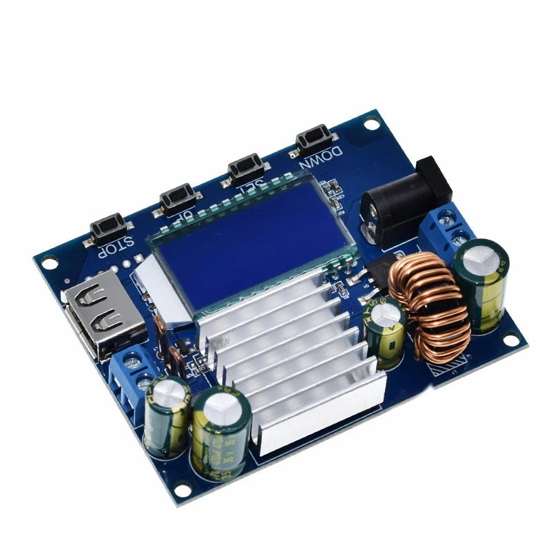 Регулируемая Солнечная зарядная плата ЖК-дисплей источник питания с