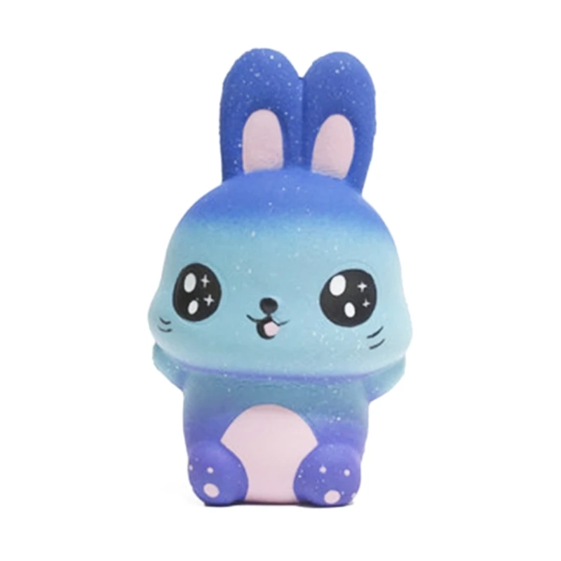 

New Starry Sky Rabbit Jumbo Squishy Slow Rising Squeeze Stress Relief Kid Toys