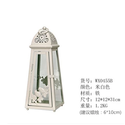 Скандинавский Ретро держатель для свечи из кованого железа романтический