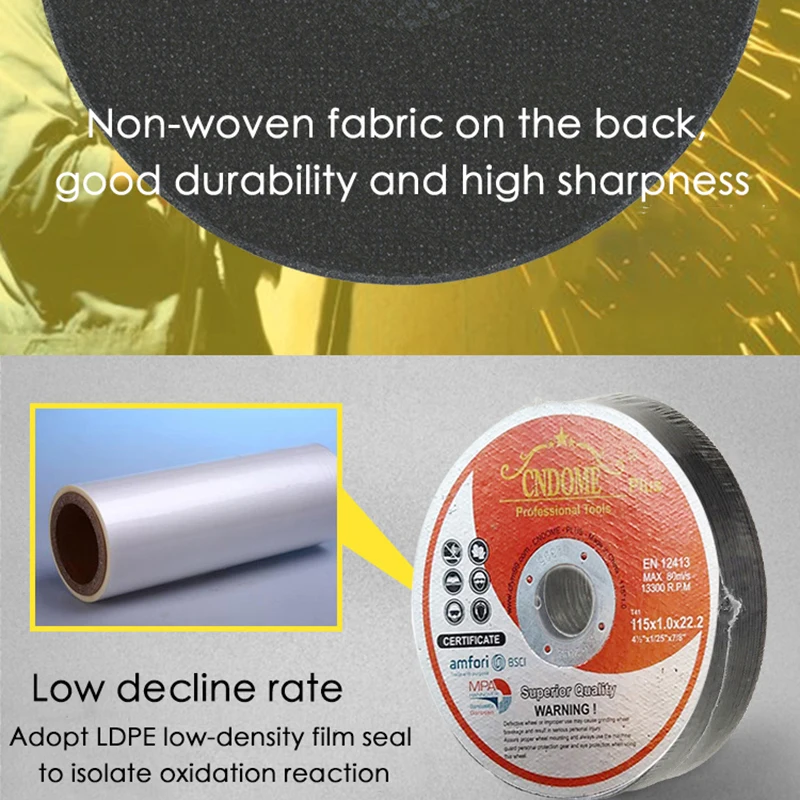 50 шт. режущий круг шлифовальный металлический диск из нержавеющей стали для