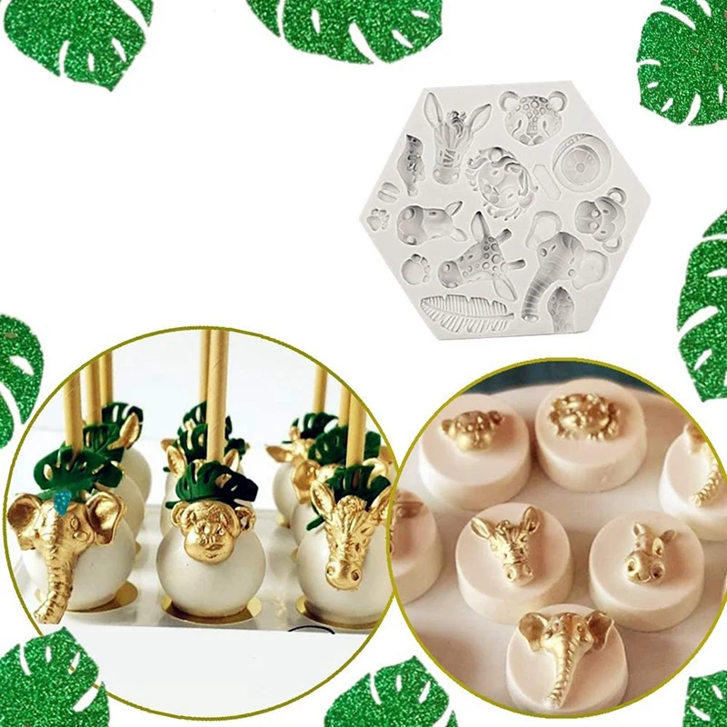 2 шт. украшения для торта в виде животных | Дом и сад