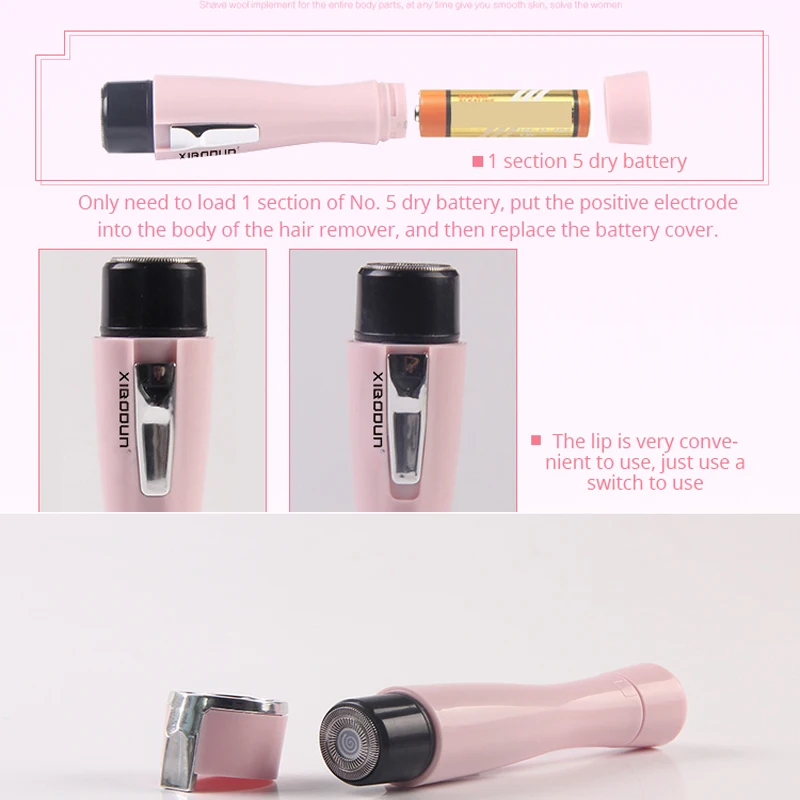 

Electric Epilator Perfect Hair Removal Laser Epilator Women Face Body Facial Razor Makeup Battery Or USB 2 Models Bikini Shaver