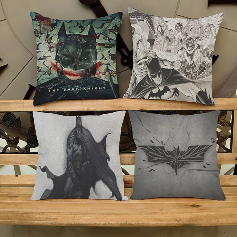Наволочка с символикой Бэтмена джокер из &quotТемного рыцаря&quot домашний офис