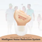 Новинка, лучший слуховой аппарат CIC, невидимый супер мини-усилитель звука внутри уха, слуховые аппараты для глухости с батареей A10 PR70