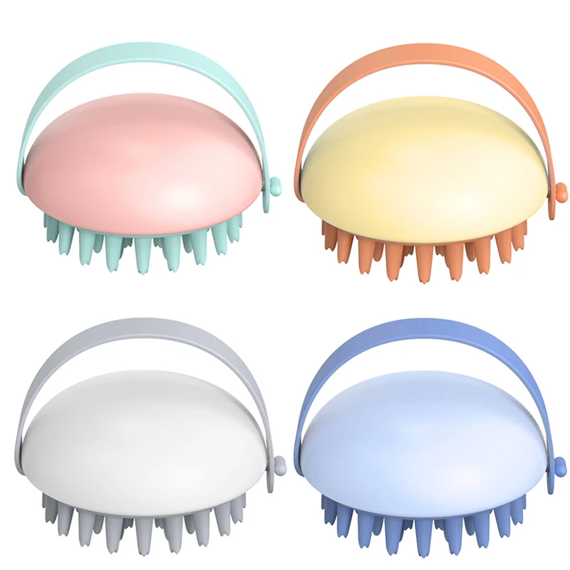 

1Pcs Head Massage Comb Shampoo Brush Handheld Scalp Shower Hair Washing Meridian Massage Brush Bath Spa Slimming Massage Brushes