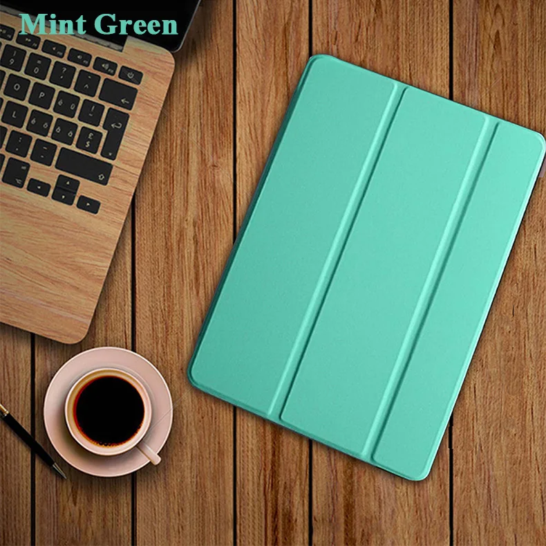 For Air 3 2019 Для iPad Air 1 2 9,7 чехол из искусственной кожи Стенд Fundas для Air 3 10,5 дюймов(3rd Gen) A1474 A1566 Авто спящий умный чехол-книжка - Цвет: For Air 3 2019