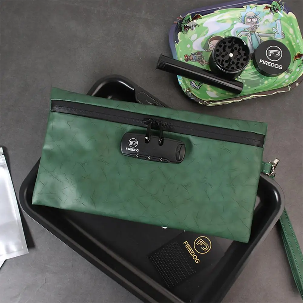 Портативная дорожная сумка для хранения из искусственной кожи с активированным