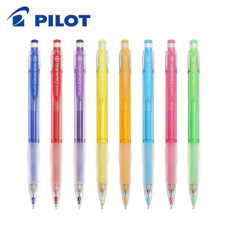

8Pcs Pilot HCR-197 Limited Edition Automatic Color Pencil 0.7mm Erasable Color Pencil Lead Movable Pencil Hand Drawing Coloring