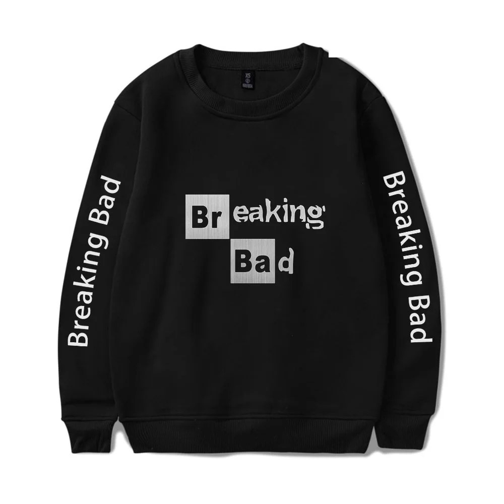 Мужские BREAKING BAD Толстовка я стучащему Уолтер Уайт ХАЙЗЕНБЕРГ HOODYllover спортивные