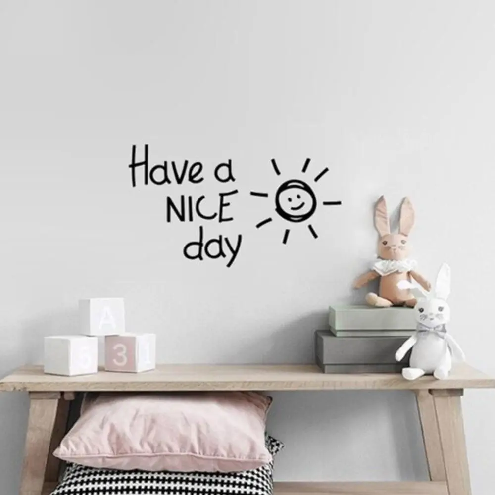 Алфавит стикер на стену s скандинавский стиль искусство английские наклейки со