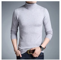 2021 slim thickened mens base coat turtleneck sweater men sweater black sweater knitwear long sleeve slim sweaters