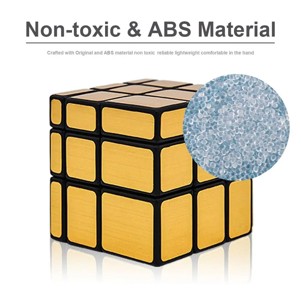 Зеркальные 3x3x3 Волшебные кубики скоростной пазл обучающие игрушки для детей