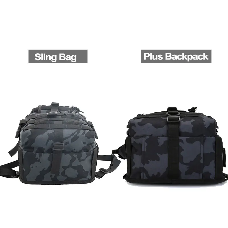 

20L Tactical Assault Bag Fishing Military Sling Backpack Army Molle for Outdoor Hiking Camping Hunting Backpack Bag Travel XA1A