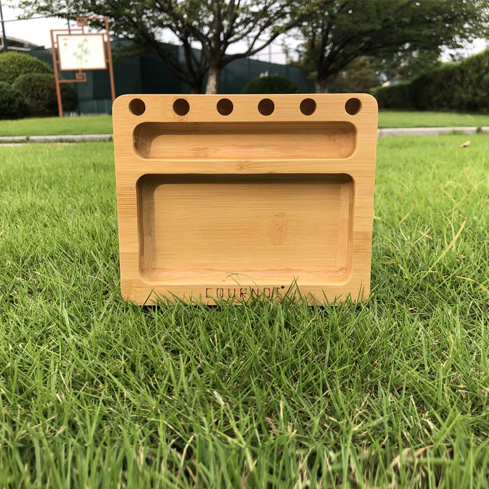 COURNOT Натуральный Бамбуковый поднос с предварительно свернутым Конусным