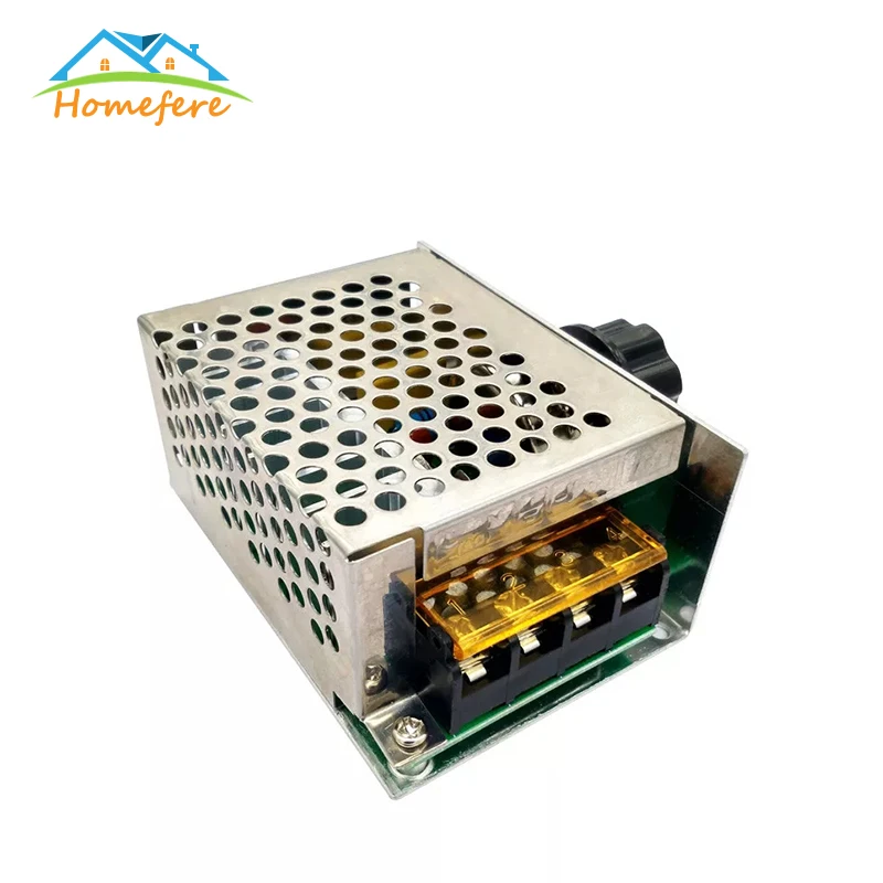 Регулятор напряжения 220 В 4000 Вт переменный ток SCR диммер скорость электронного