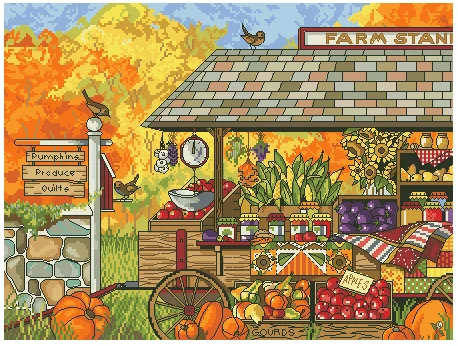 

MM Gold Collection Counted Cross Stitch Kit Cross stitch RS cotton with cross stitch Jan 017-0111