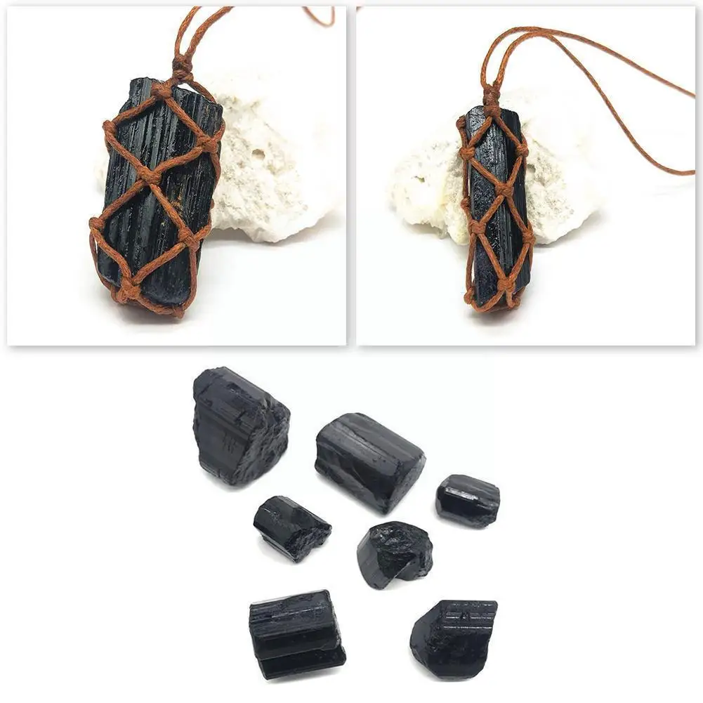 

Natural Black Gemstone Collects 100g / Parcel Rough Rock Decoration Turmaline Sample House Hours Stone Cure Hard A2B5