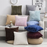 art velvet yellow blue pink cushion cover pillow cover pillow case home decorative sofa throw pillow decoration