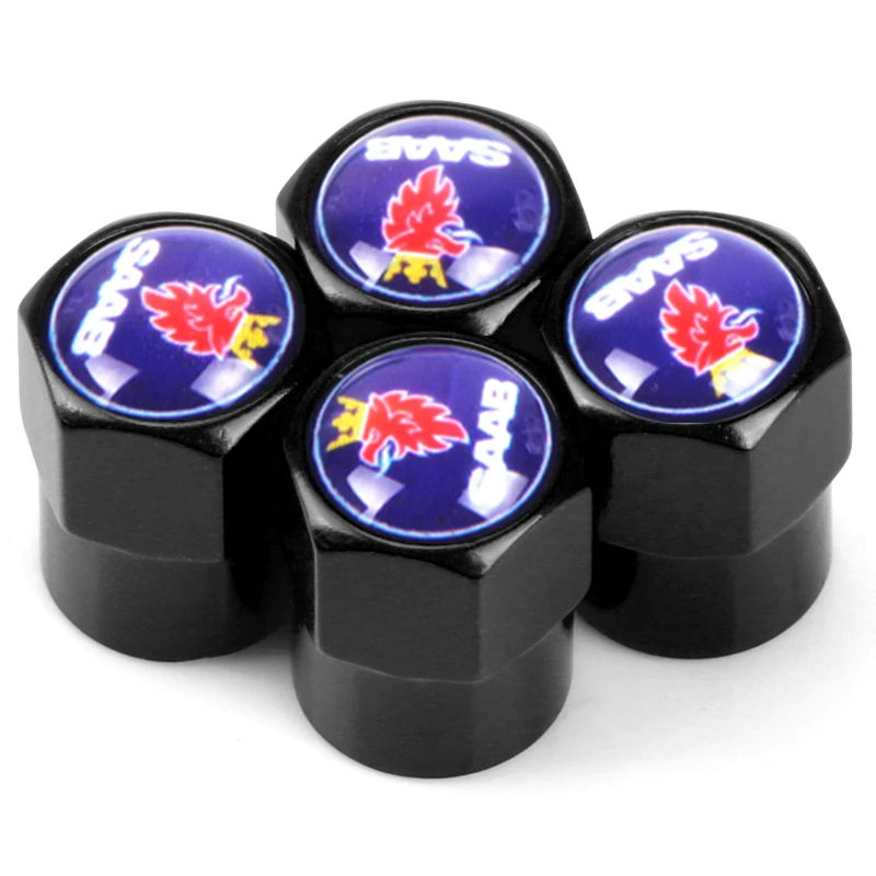 4 шт. универсальные Новые Металлические колпачки клапана колеса для SAAB SCANIA 9-3 93 9-5 9