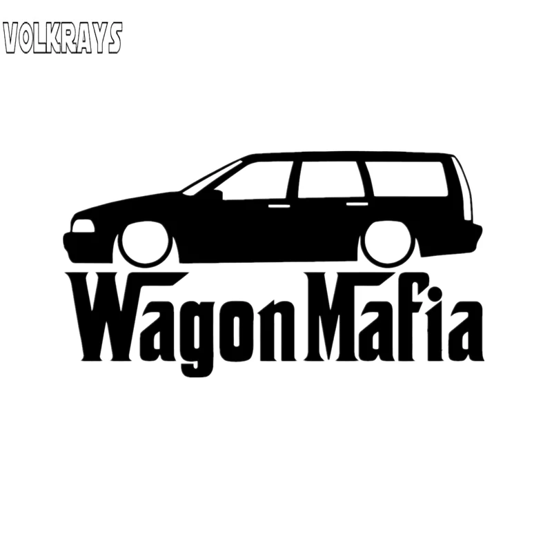 Volkrays водонепроницаемая искусственная Автомобильная наклейка универсал мафия