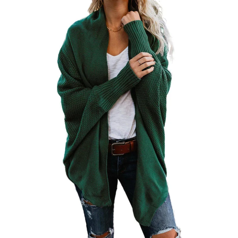

Women Sweaters Autumn Winter New Sweater Cardigan Large Size Women Coat Streetwear Solid Color Women Fashion Cardigan Donsignet