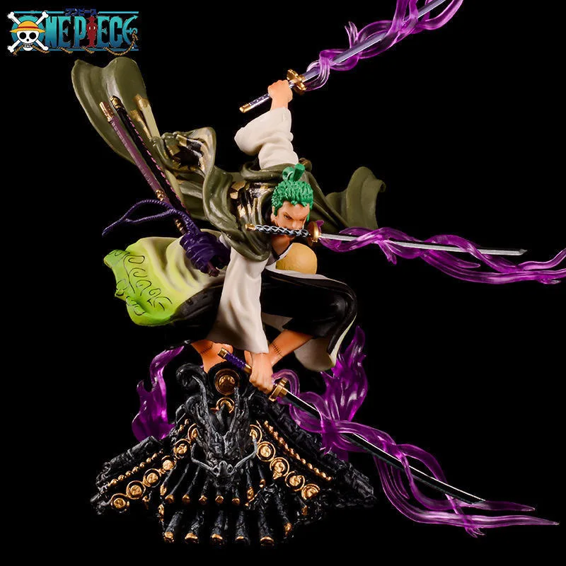 

Аниме One Piece Ronoa Zoro Three-blade Sa-максимальная манга Саурон ророноа Зоро ПВХ Коллекционная Фигурка модель подарок 20 см