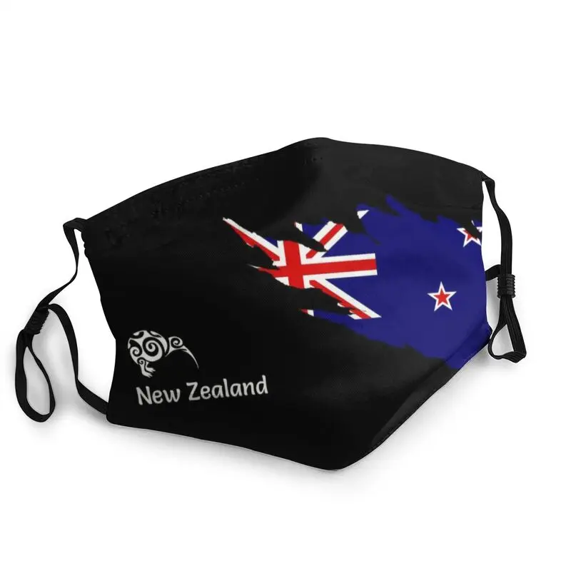 Новая зеландийская маска против пыли неодноразовая для лица с флагом Новой