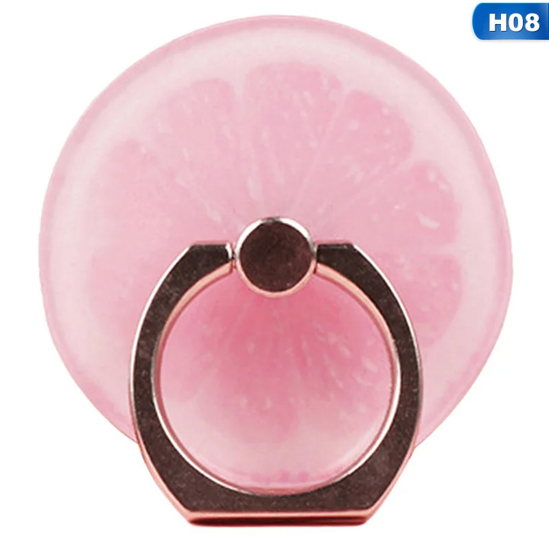 Палец кольцо держатель фрукты телефон застёжка стенд гнездо 360 degree палец для IPhone X