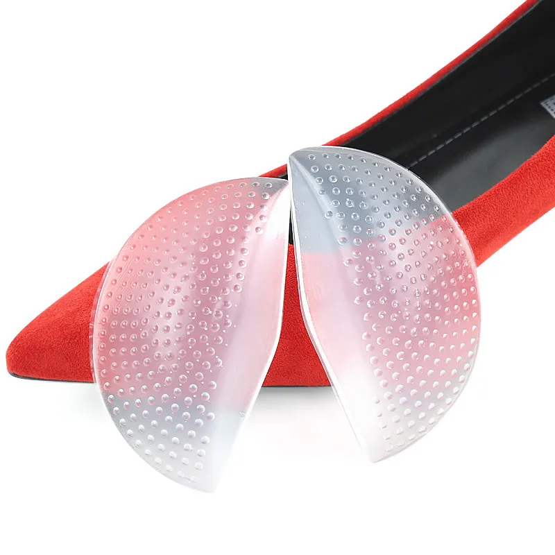 Гелевые подушечки для обуви ортопедические массажный эффект стельки Плоская