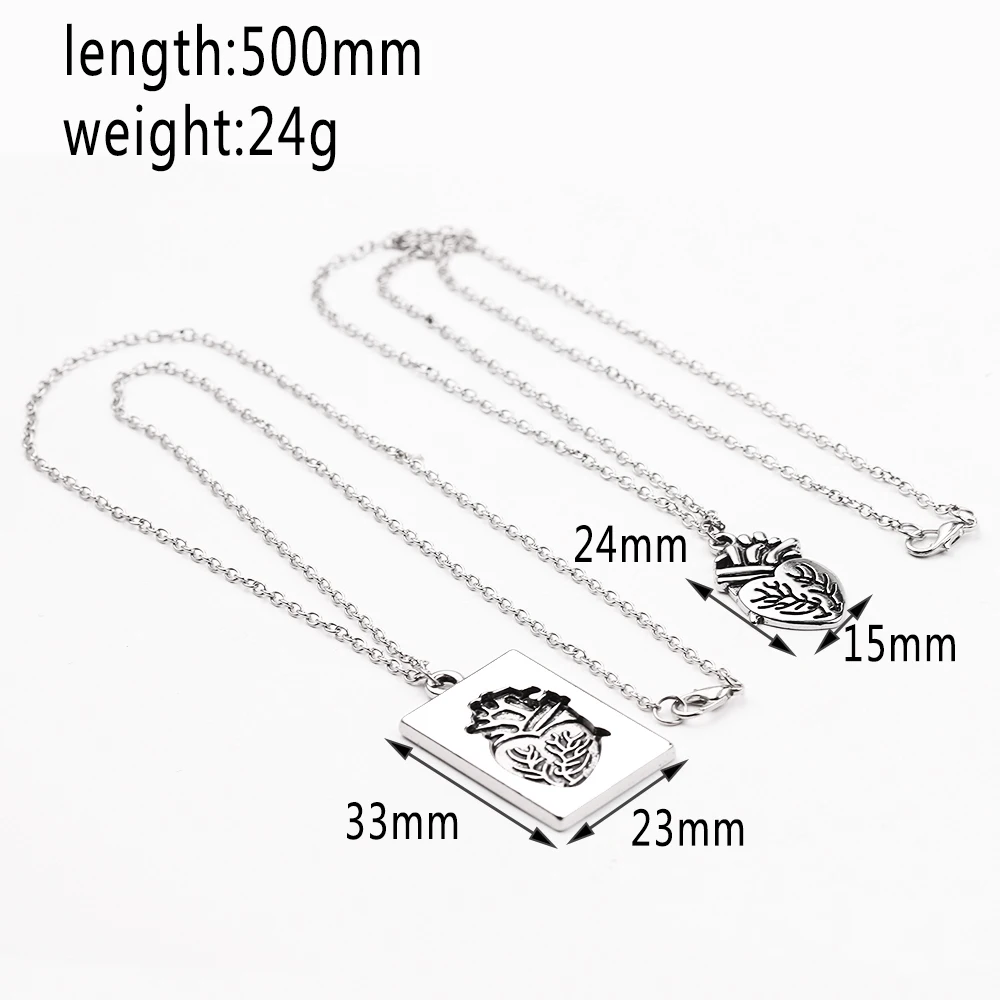 1 пара кулонов в виде сердца человека ожерелье для влюбленных винтажное