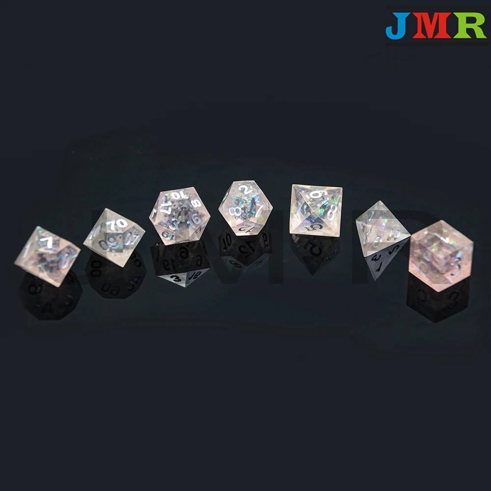 Высший сорт ручной работы Красочные острые края и красивые кости набор 7