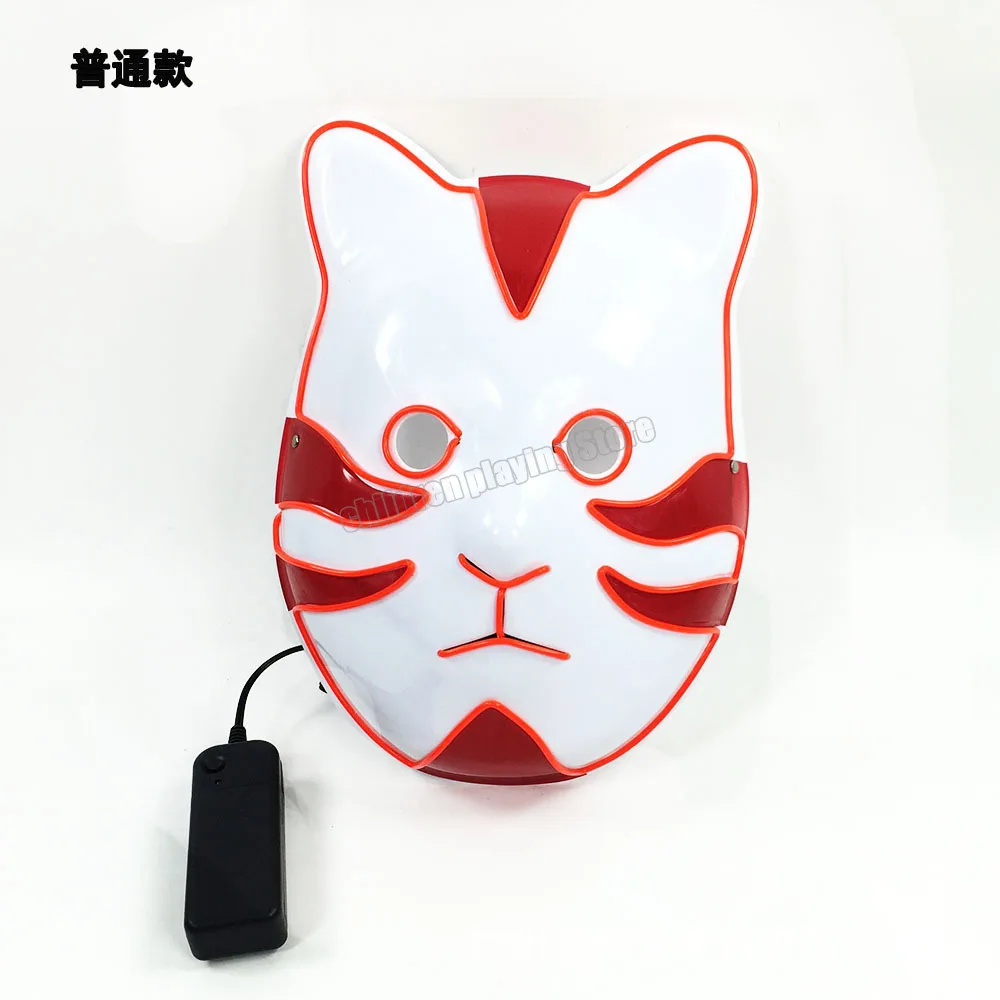 Женская светящаяся холодсветильник маска для косплея вечевечерние НКИ на