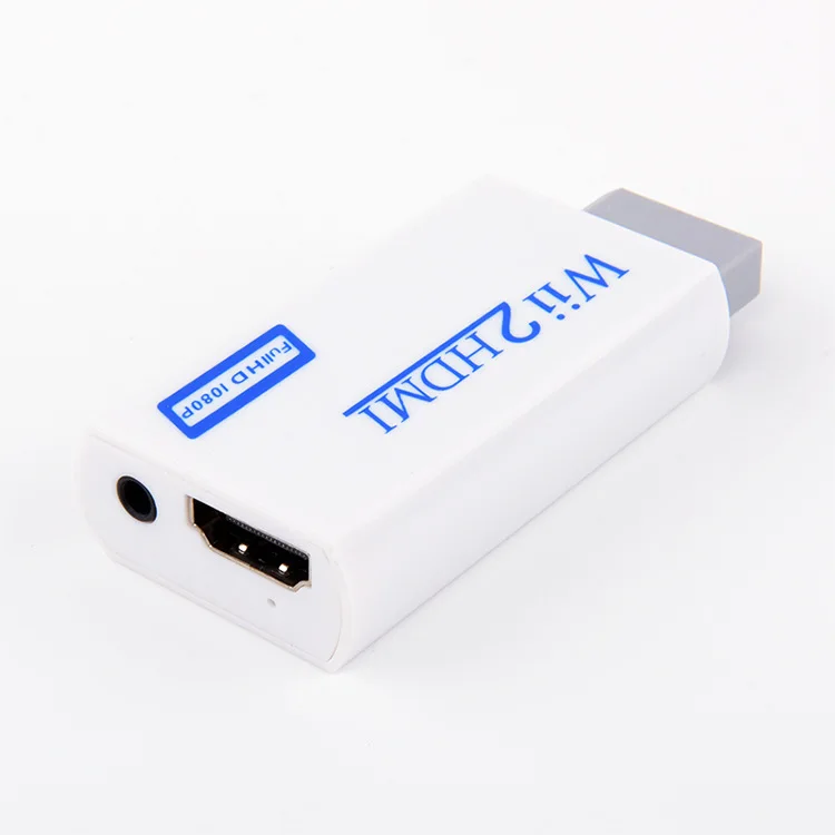 От производителя wii к HDMI адаптер nintendo wii к HDMI 1080P ультра-прозрачный конвертер