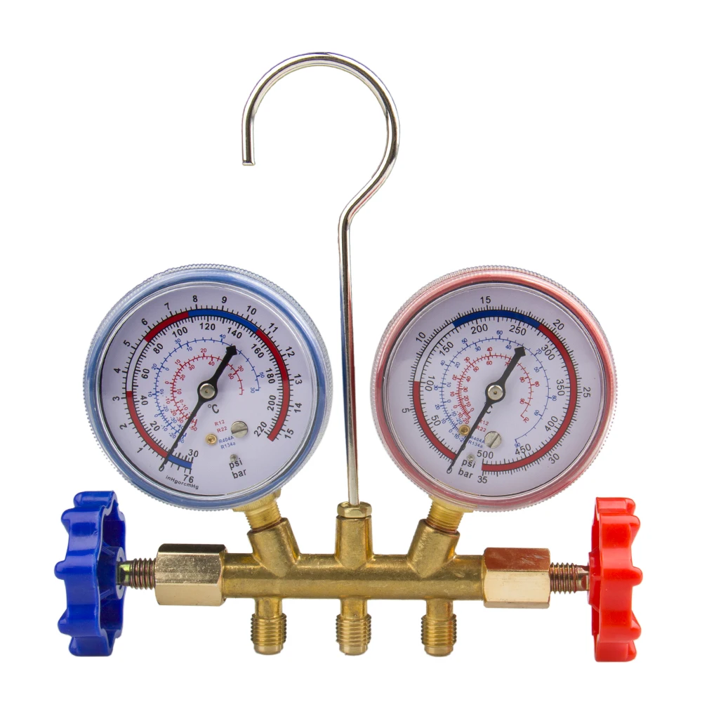 CarBole высокое качество Холодильный Кондиционер AC диагностический манометров R134a