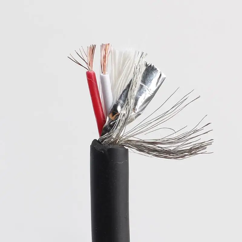 Двухъядерный микрофонный кабель 5 м-30 м бескислородный медный DIY XLR аудио для
