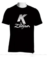 zildjian k percussion drums cymbal logo black full figured t shirt mens tshirt s to 3xl 2020 summer t shirt