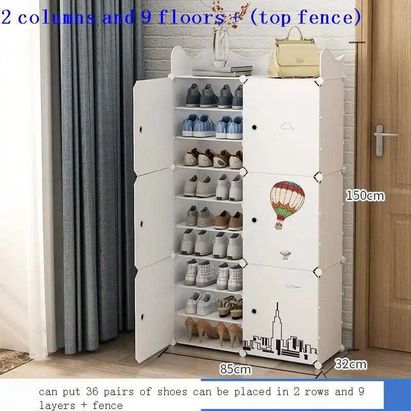 

El Hogar Armoire Szafka Na Buty Organizador De Armario Moveis Para Casa Sapateira Mueble Scarpiera Rack Cabinet Shoes Storage