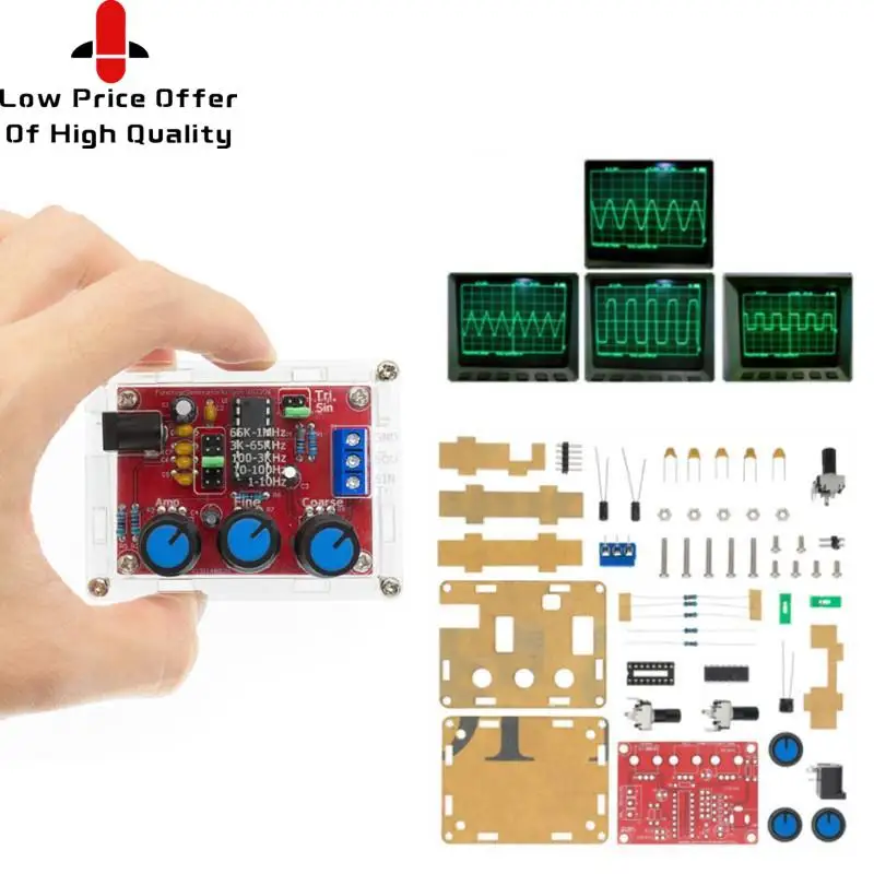Генератор сигналов XR2206 функциональный синусоидальный/прямоугольный генератор