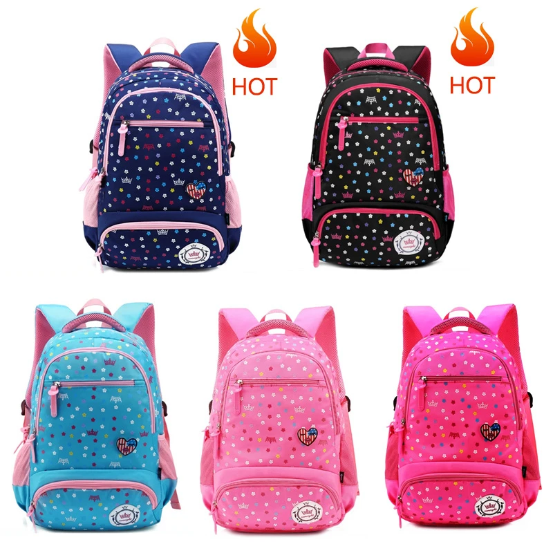 Big Capacity New Daisy Printing Girl School Bag Kid Girls Backpacks School Bags For Teenagers Girls Bookbag;mochilas escolar