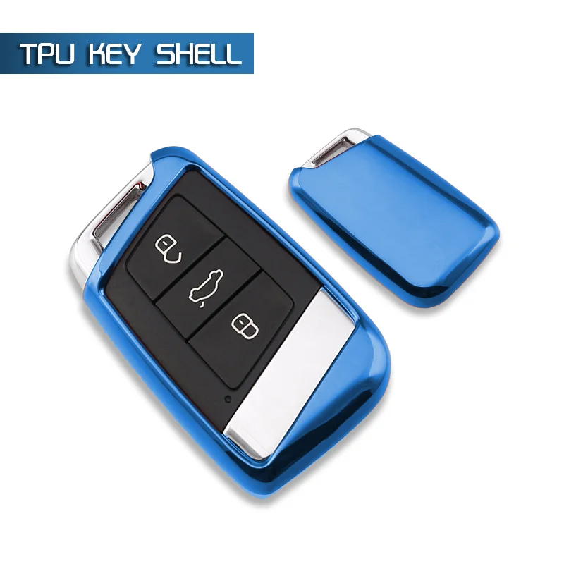 OemField Soft TPU Car Key Cover Case Bag Shell Holder Protection Skin for Volkswagen VW Passat Magotan B8 Variant Smart | Автомобили и