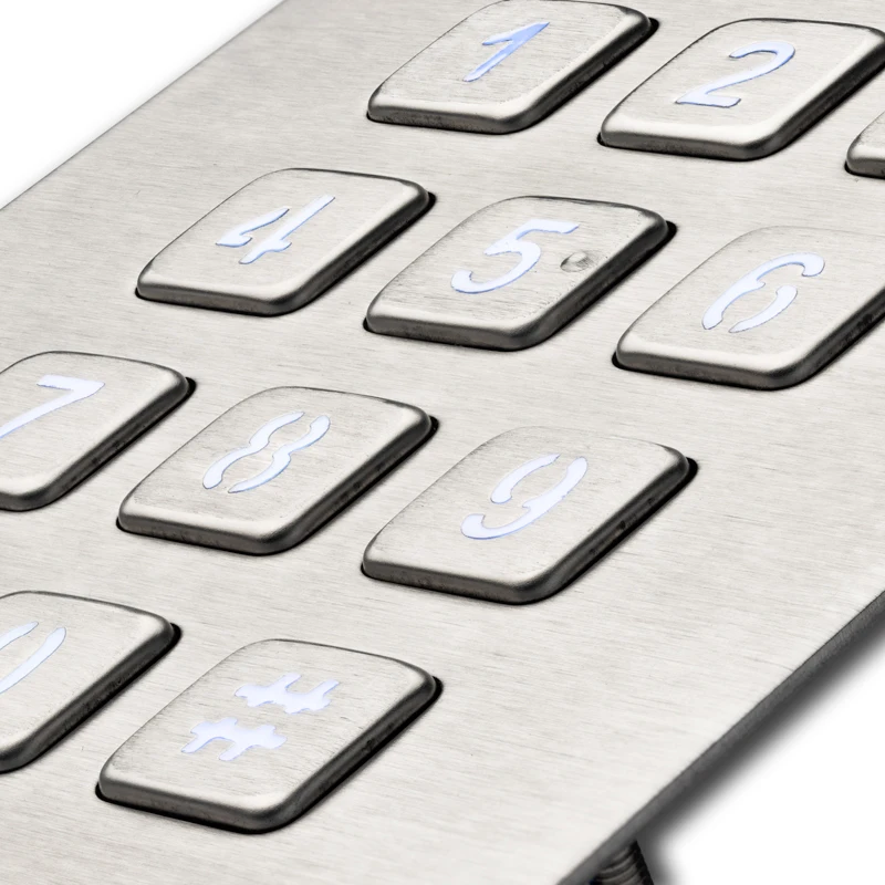 Водонепроницаемая промышленная клавиатура с защитой от воды IP65 прочная