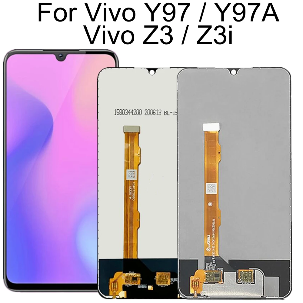 ЖК-дисплей 6 3 дюйма для VIVO Y97 Y97A сенсорный экран + в сборе замена z3 z3i LCD CN(Origin) |
